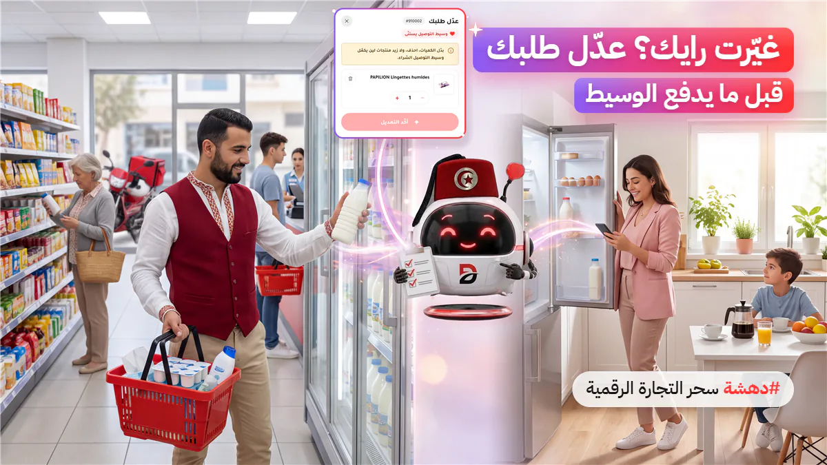 غيّرت رايك؟ عدّل طلبك قبل ما يدفع الوسيط