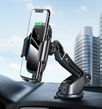 15 W Wireless Car Charger with Suction Mount