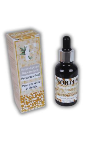 زيت جوز الهند معصور على البارد 💯عضوي