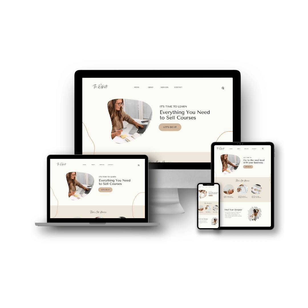 بناء موقع الكتروني