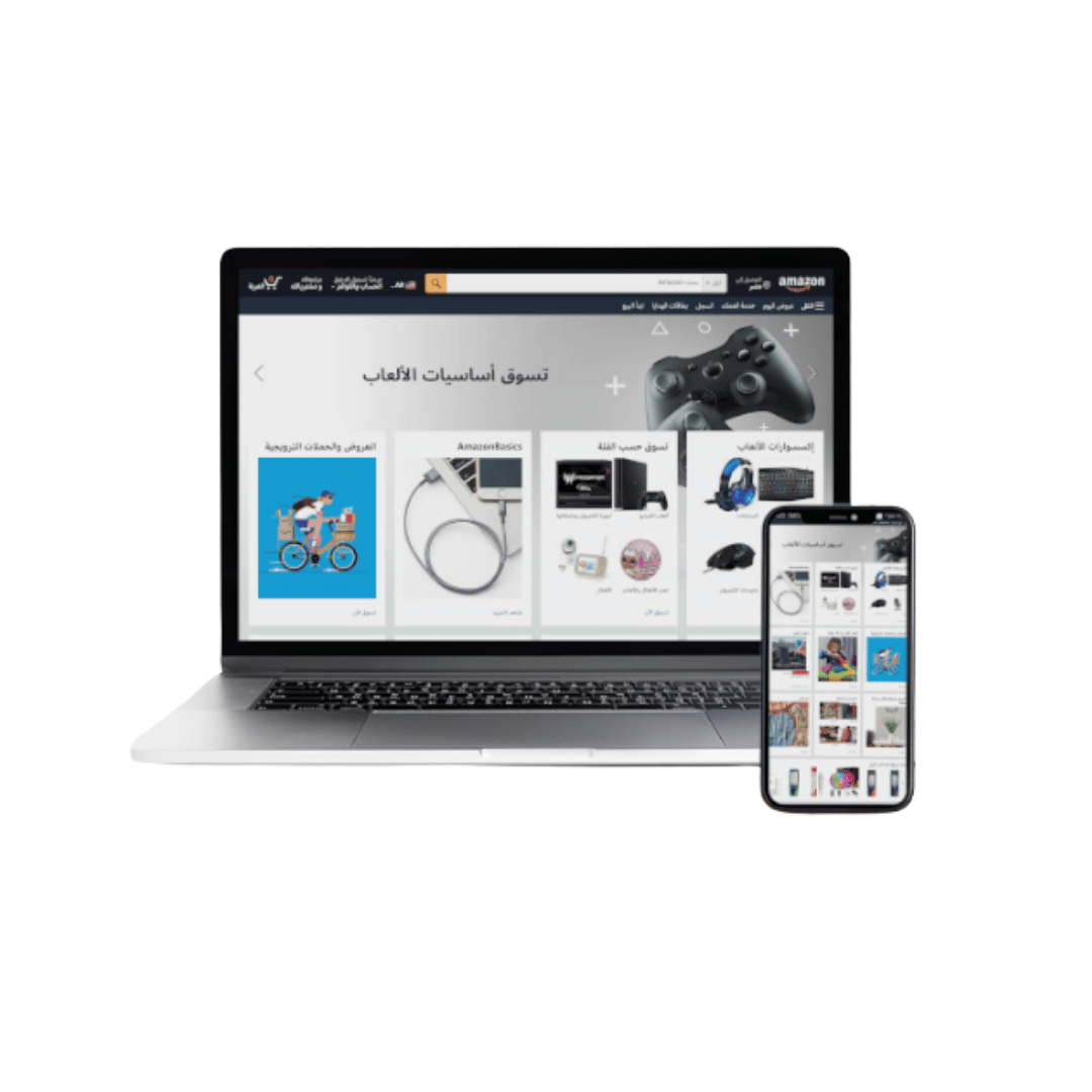 بناء متجر إلكتروني