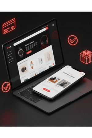 بناء متجر إلكتروني