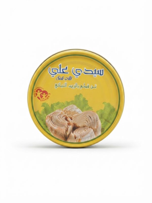 تونة قطع في زيت نباتي - Sidi Ali (140g)