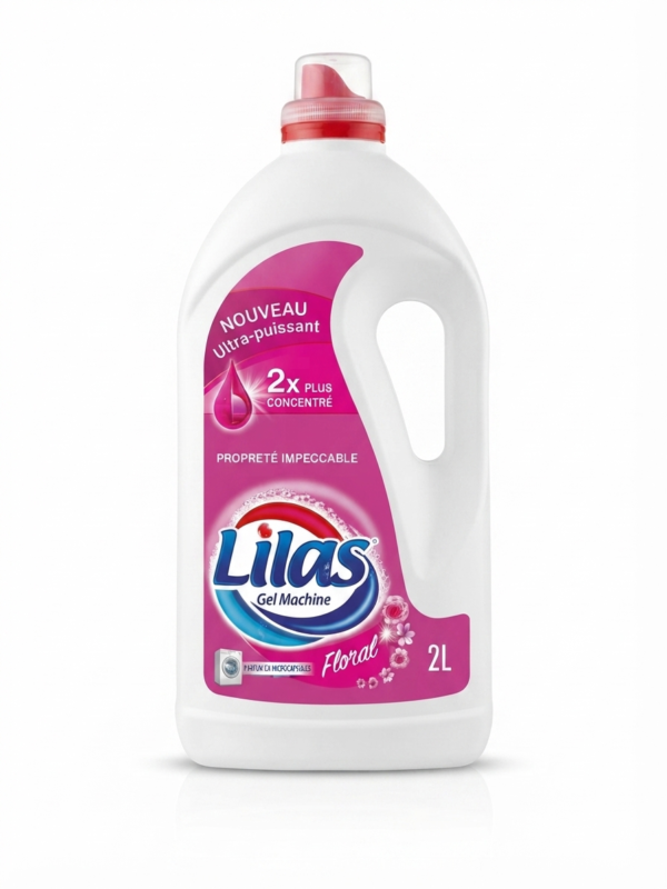 سائل غسيل الملابس Lilas Gel Machine - Floral (2 لتر)