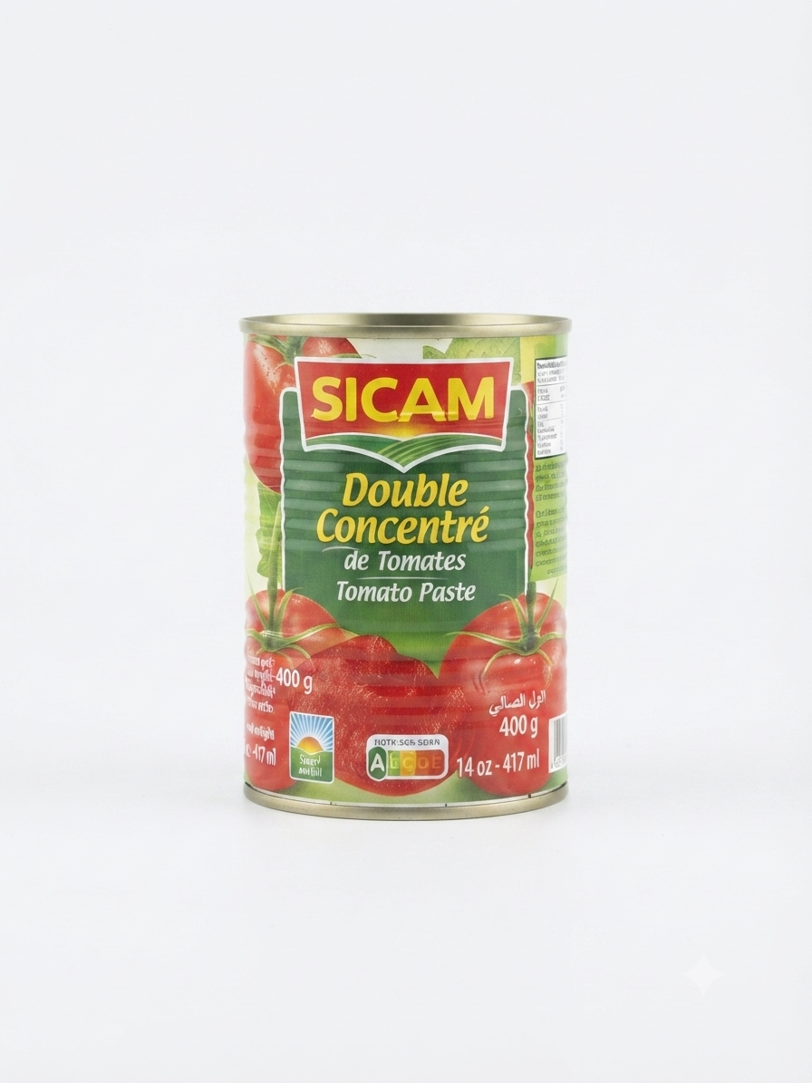 معجون طماطم مركز - SICAM (400g)