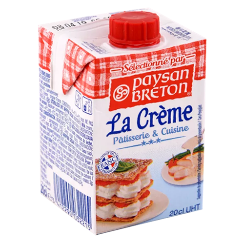 Crème fraîche.PAYSAN BRETON
