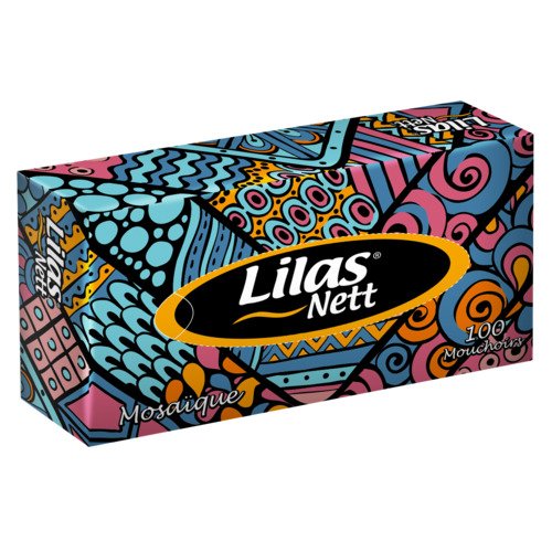 Lilas Distributeur mouchoirs